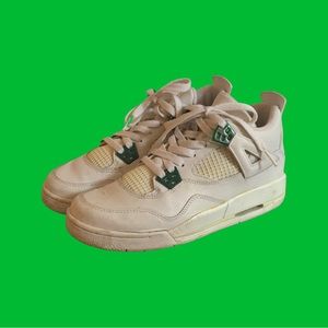jordan 4 chrome classic green men’s size 6